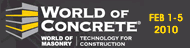 World of Concrete 2010