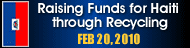 Raising Funds for Haiti through Recycling