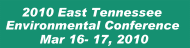 2010 East Tennessee Environmental Conference