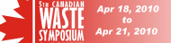 5th Canadian Waste Symposium